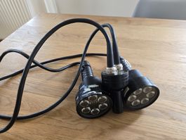 doppel Lampenköpfe von Tilly Tec