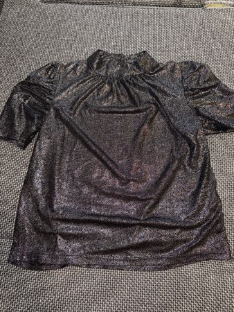 Glitzer-Top von H&M Divided, Gr. 36 – Perfekt für Partys!