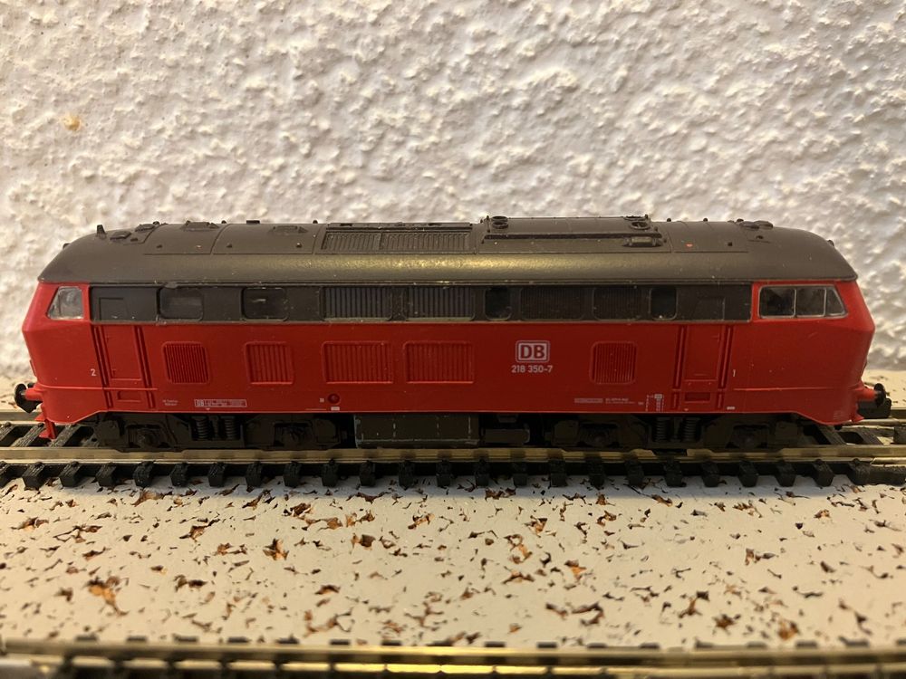 Fleischmann Modelleisenbahnen: Fleischmann / N / Locomotive DB série 218 / analogique – Gebraucht aus Genève von frespo 2