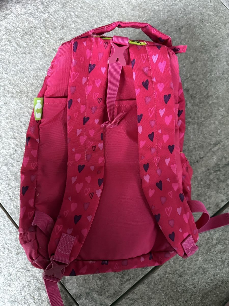 Ergobag Borse & Zaini: Ergobag Schulrucksack Set Mädchen Pink Hearts – Usato da Altbüron venduto da Schlofmoetzli 3