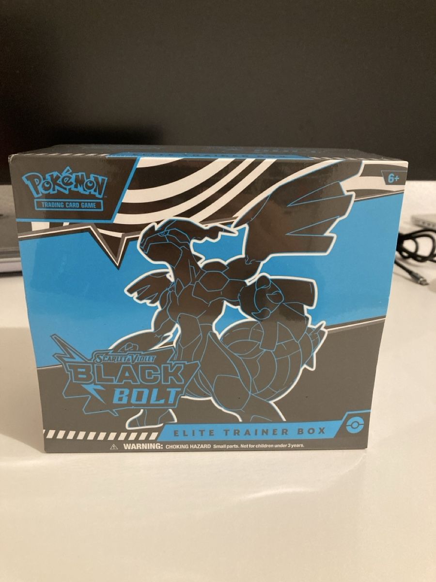 Pokémon Cartes à collectionner: Black Bolt ETB EN Sealed – Neuf avec emballage d'origine à Wohlen AG par Liridon22