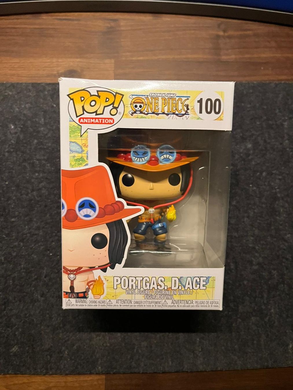 Funko Statuette: One Piece Funko Pop! Ace – Usato da Busswil BE venduto da ApolloLykaios