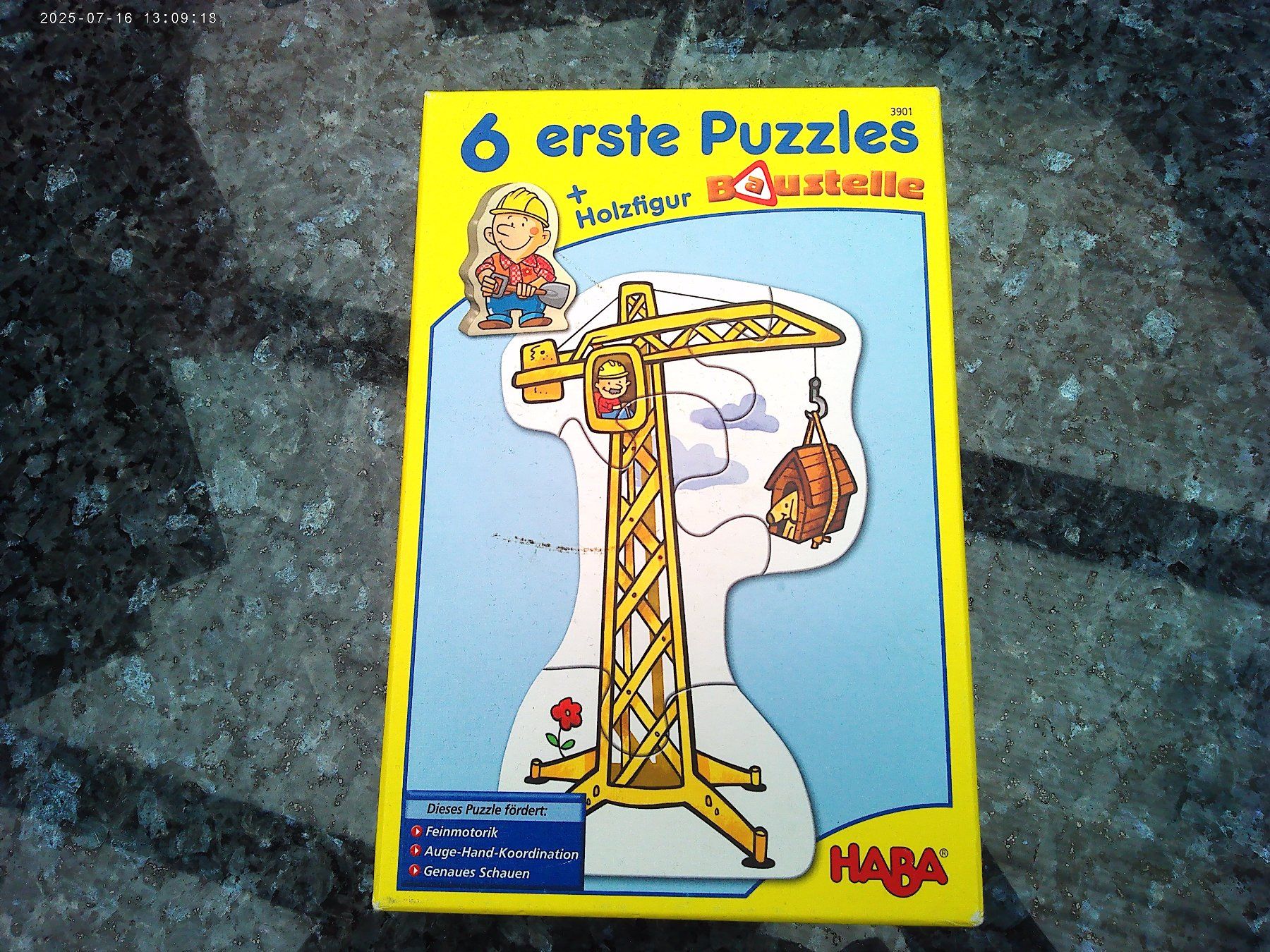 Haba Puzzle: 6 erste Puzzles Baustelle von Haba – Usato da reitnau venduto da Sib7