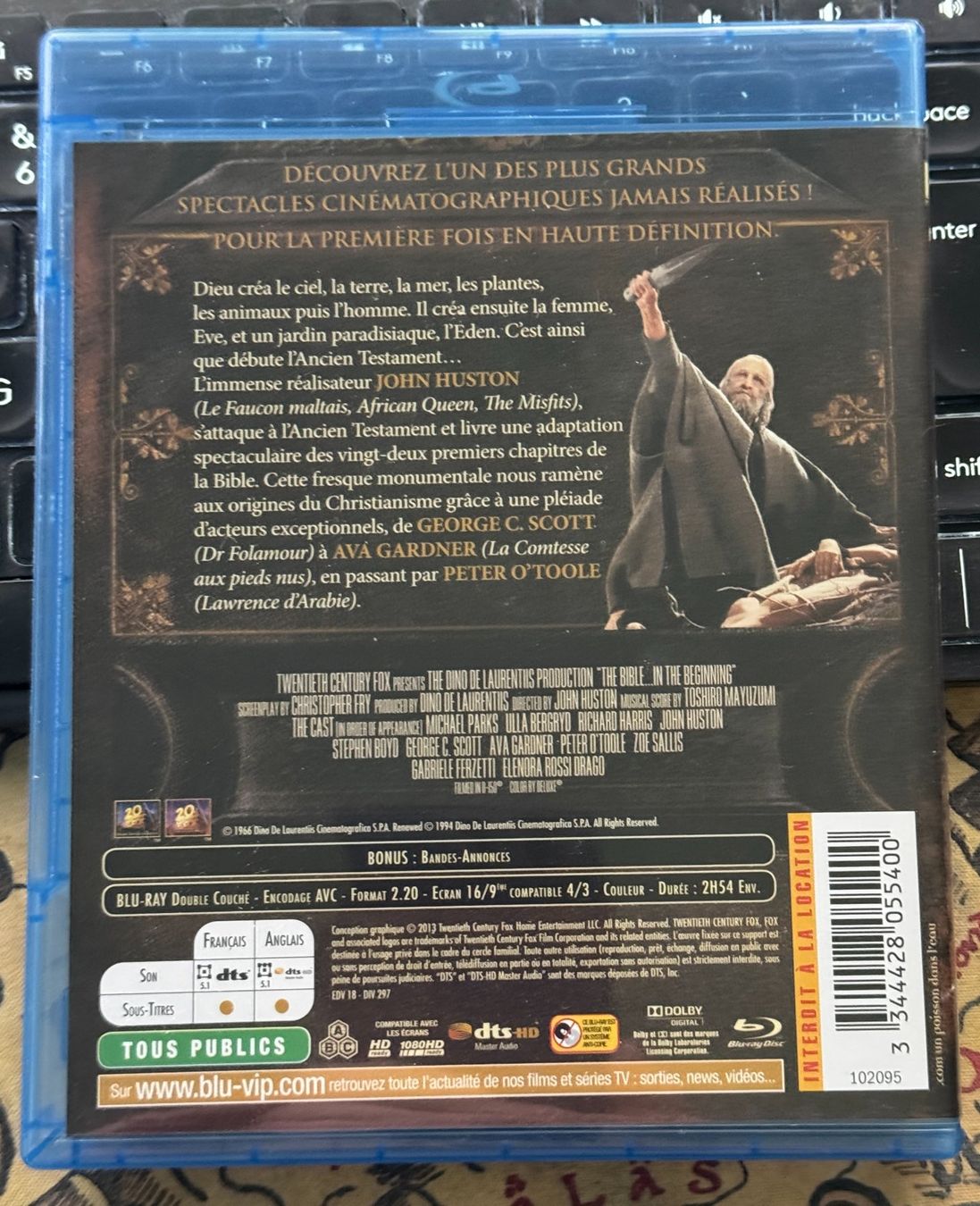 Tutti i DVDs: La Bible (1966) - Blu-ray – Usato da Semsales venduto da __Florian__ 2