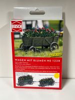 BUSCH WAGEN MIT BLUMEN HO 1228