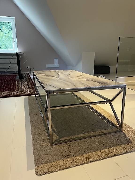 Tavoli: Moderner Couchtisch Marmoroptik 120 × 60 cm – Usato da Schaffhausen venduto da ys6_qtc9 2