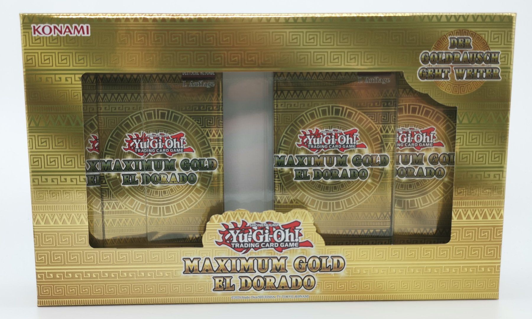 Sammelbilder & Trading cards: Yu-Gi-Oh! Maximum Gold El Dorado Box / DE – Neu und originalverpackt aus Niederglatt ZH von RetroBros 1