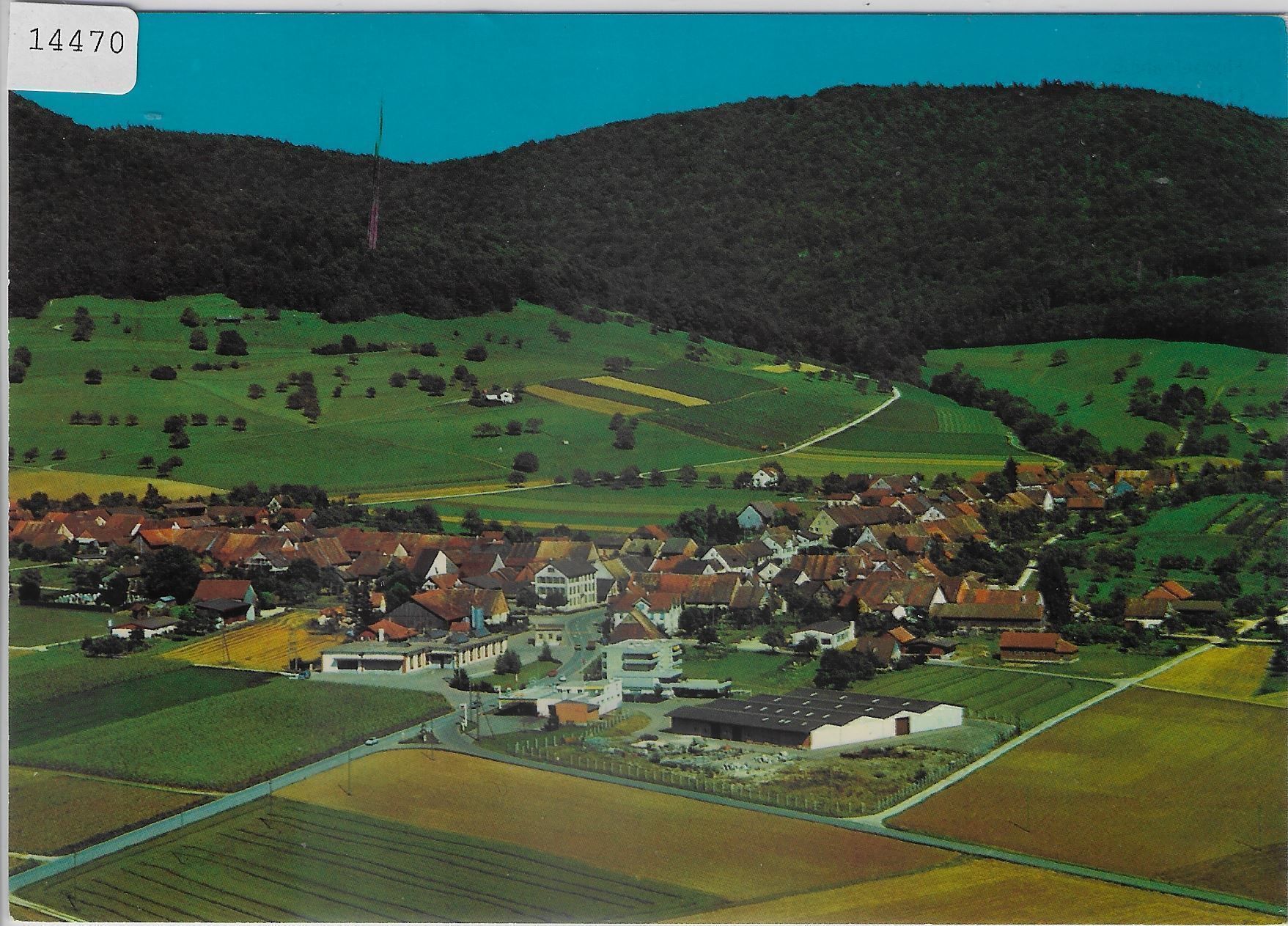 Cartoline postali: Flugaufnahme Siblingen SH Chevron- – Antico da Ettingen venduto da Kartenplanet