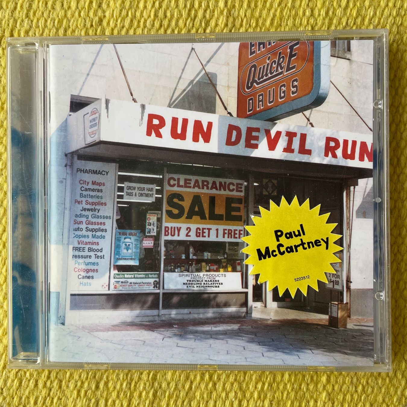 CDs: PAUL MCCARTNEY-BEST OF/RUN DEVIL RUN – Gebraucht aus Rorschacherberg von CD-Roli