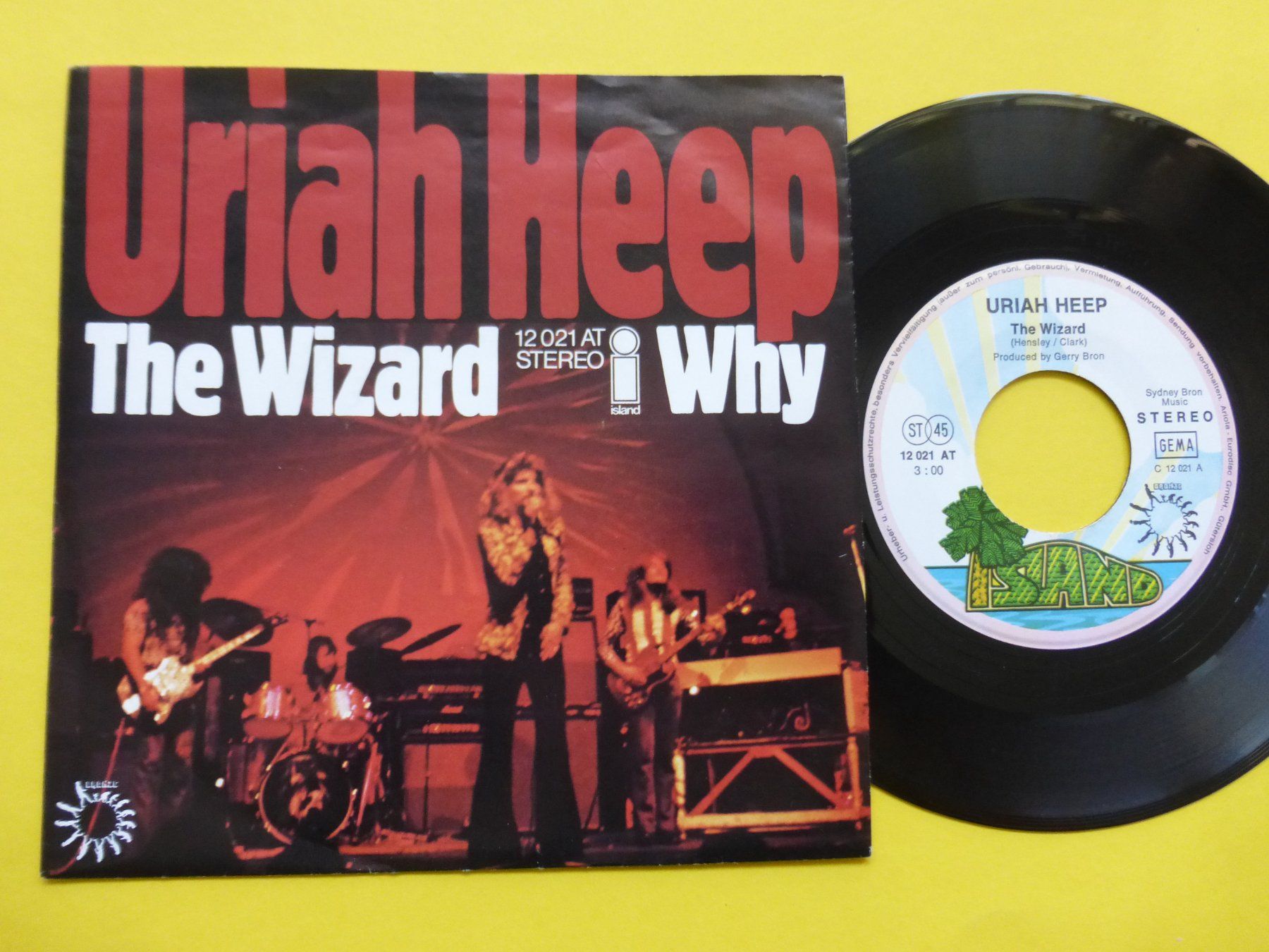 Dischi in vinile: Uriah Heep – The Wizard / Why – Usato da Zürich venduto da Swiss57