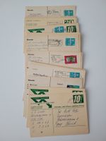 52x alze Ganzsachen Vordruck Zusatzfrankatur