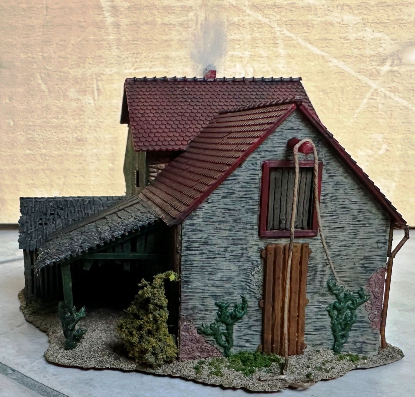 Faller Modellini di ferrovie: Bauernhof mit Stall - Spur HO! – Nuovo e nell'imballaggio originale da Steffisburg venduto da Calceolaria 3