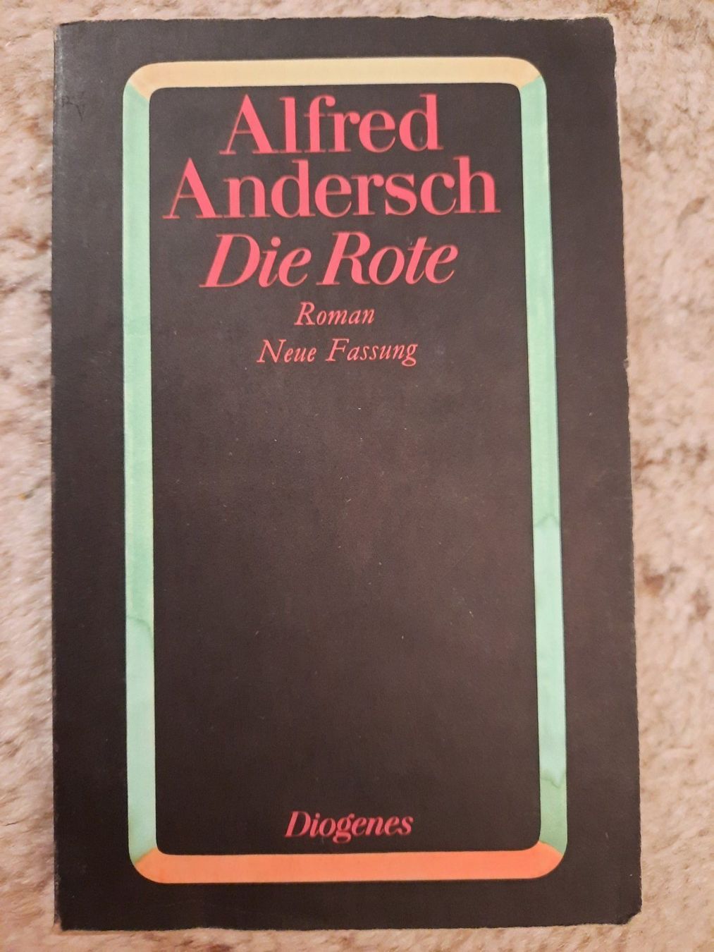 Libri: Alfred Andersch; die Rote – Usato da Niederteufen venduto da Buecherwurm_70