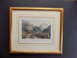 Vue de la Gemmi Kandersteg
