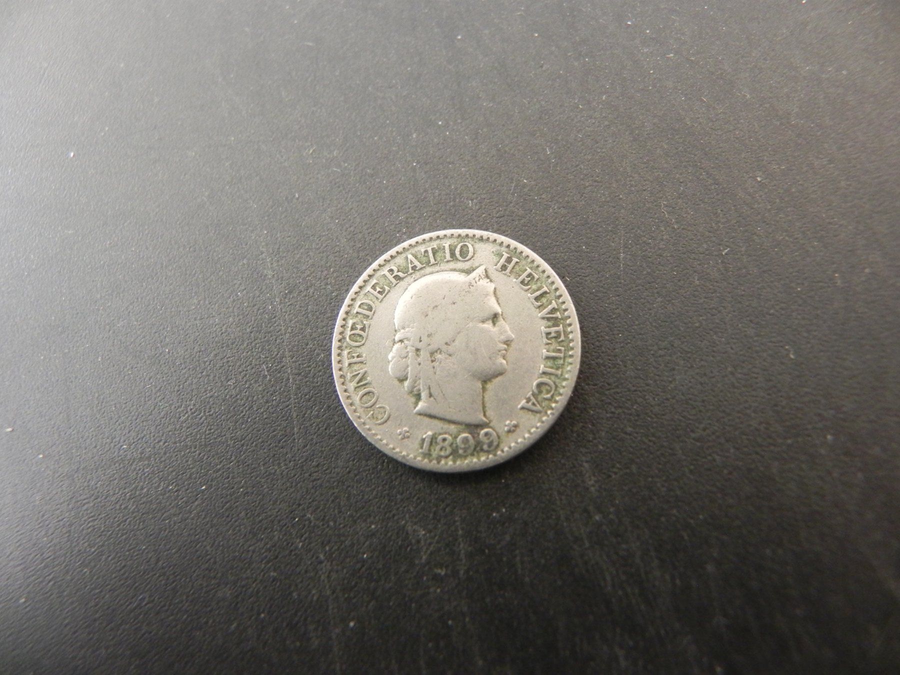 Tutti le monete: Schweiz 5 Rappen 1899 B – Usato da Biel/Bienne venduto da Gogolozi