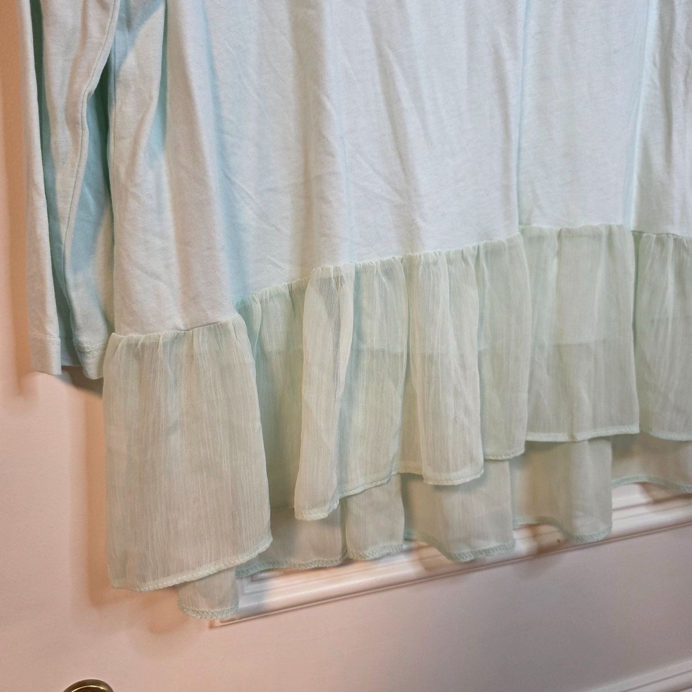 Primark Chemisiers: Primark Mint Bluse mit Volant Gr. M – D'occasion à Wald ZH par CapLux 8