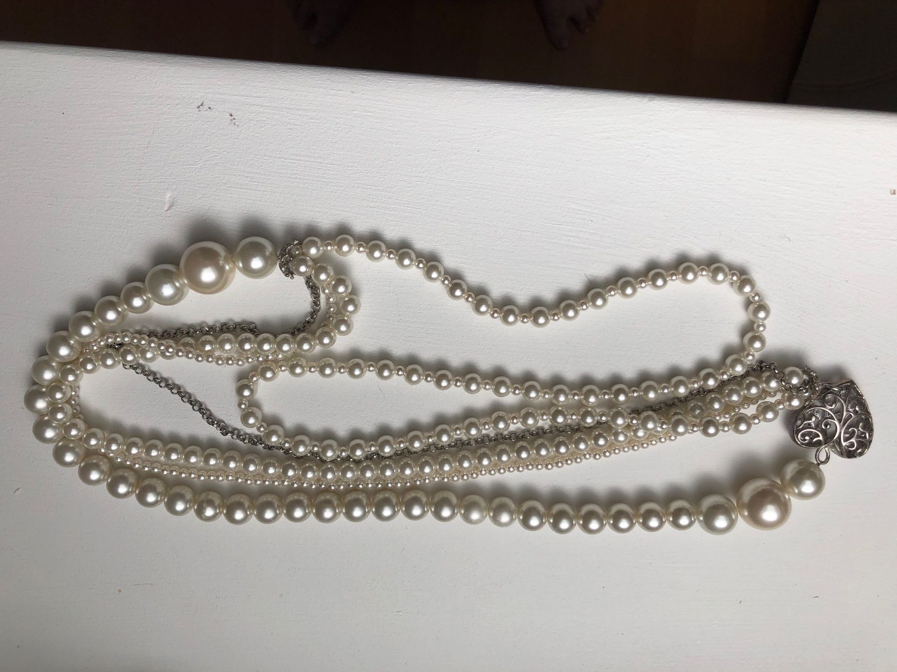 Catenine: Kette aus kunst Perlen LP 119.- – Usato da Buchs-ZH venduto da Birikina 5