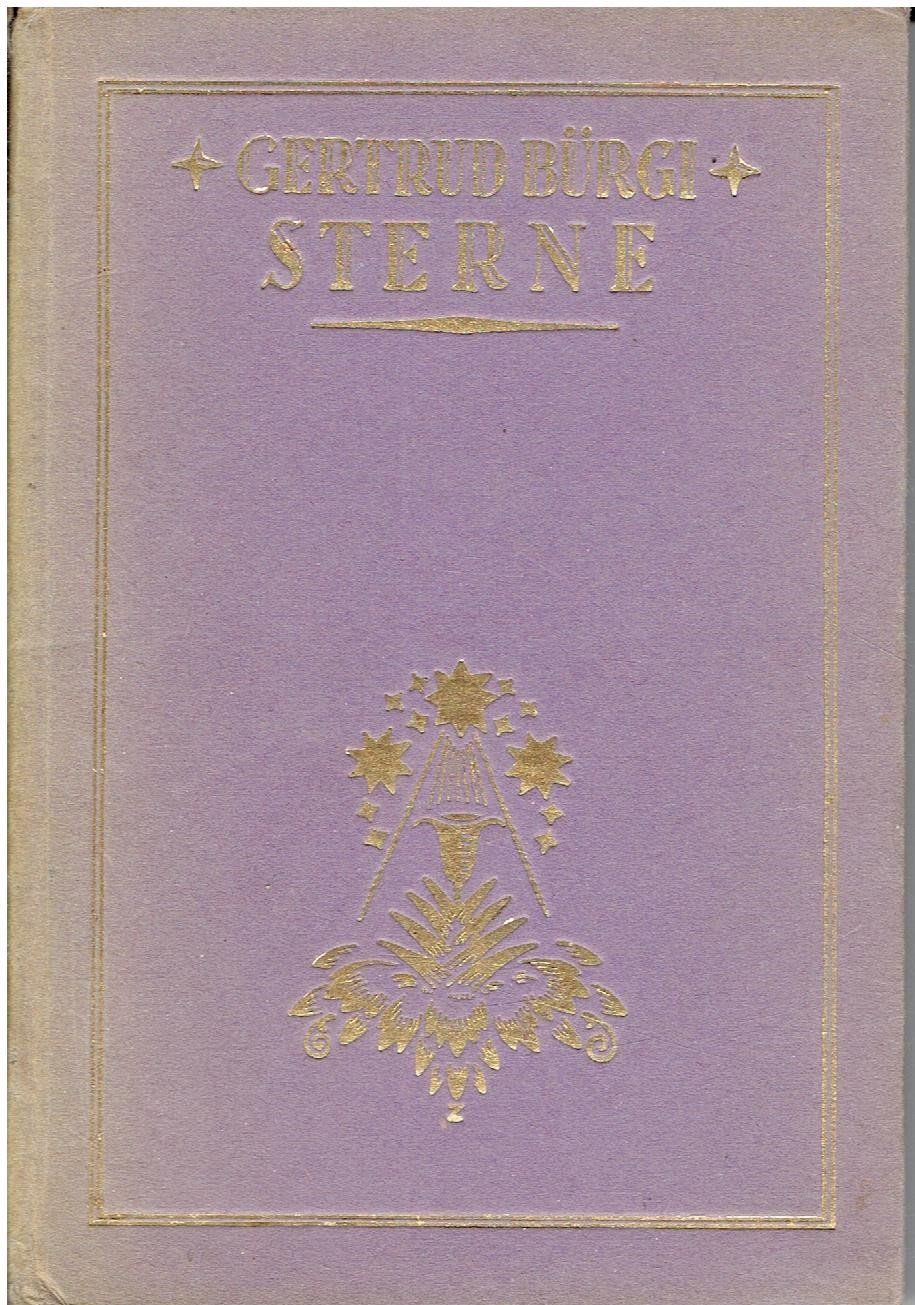 Libri: Gertrud Bürgi "Sterne", 1919 – Usato da Flims - Dorf venduto da Stagediver