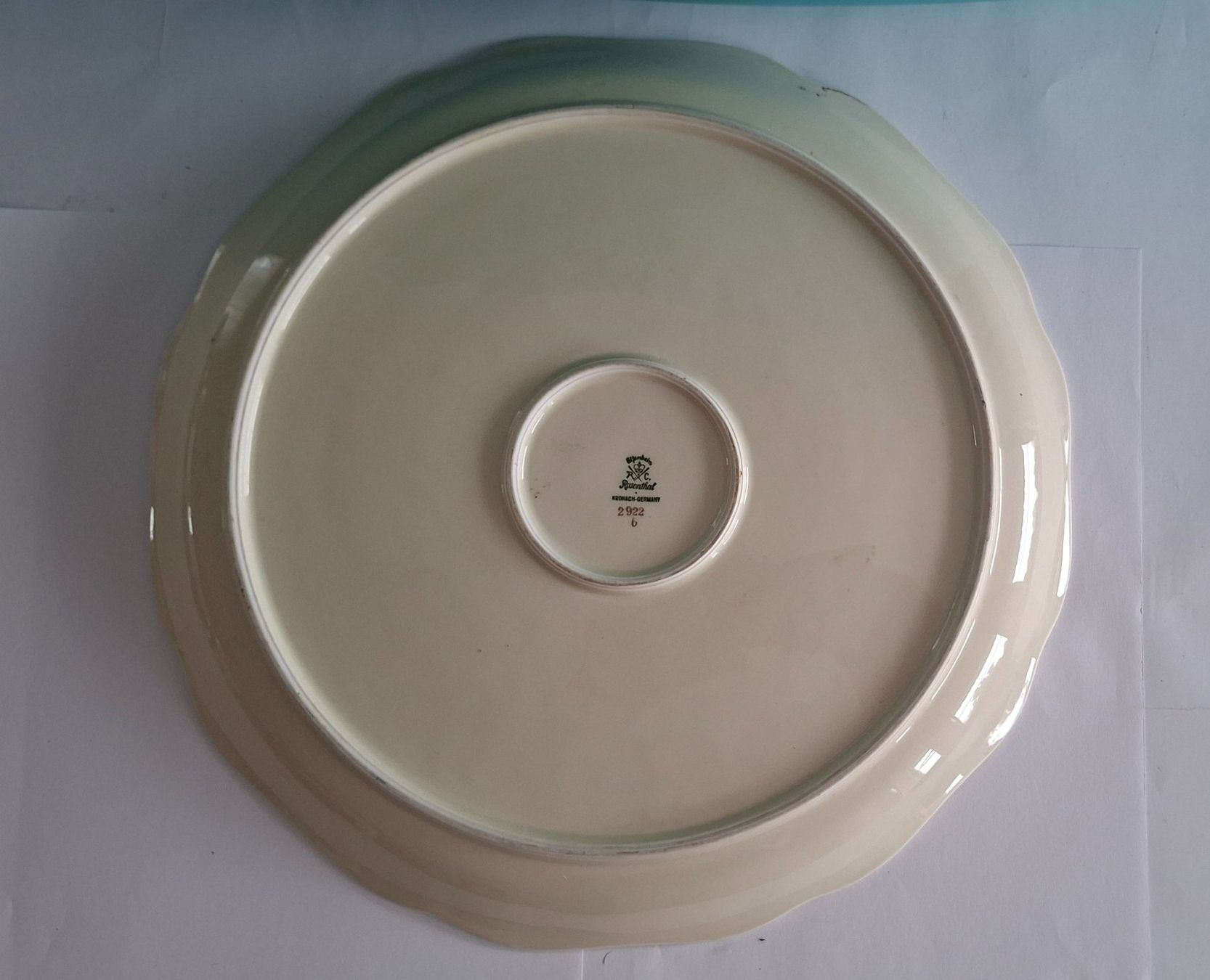 Rosenthal Piatti di portata: Wunderschöne Rosenthal Servierplatte m. Blumenmuster Vintage – Usato da Opfikon venduto da Diversamente 6