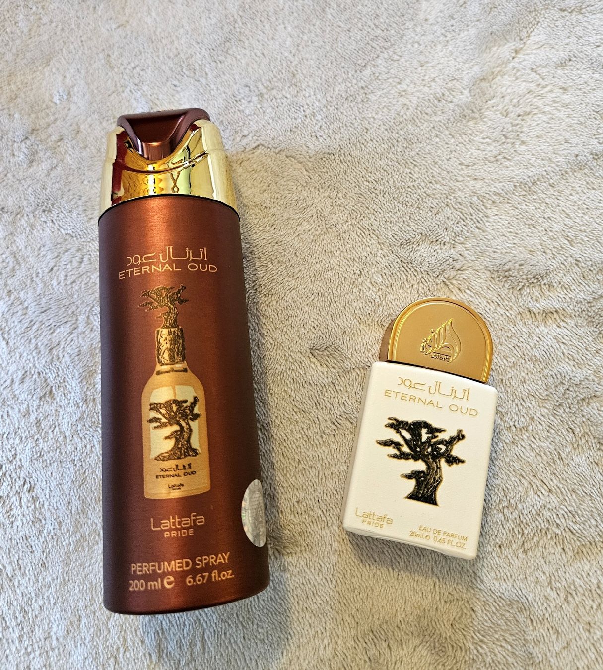 Lattafa Profumi & Eau de Toilette: Lattafa Pride "Eternal Oud" Duo Set – Nuovo (secondo la descrizione) da Gryon venduto da Mike_Decants 1