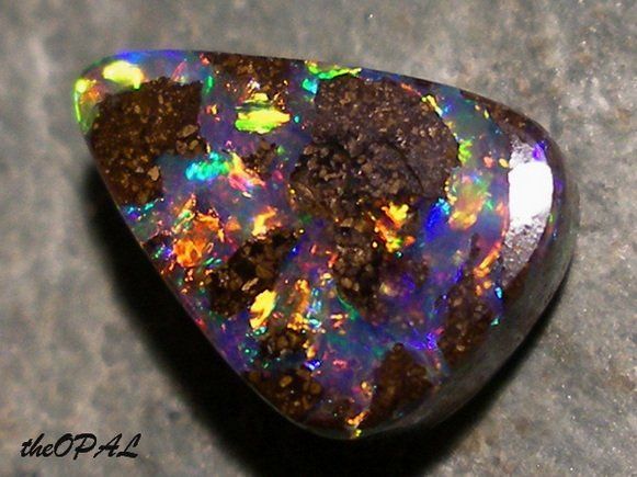 Pietre preziose: theOPAL *** TOP BOULDER MATRIX OPAL 2,43ct (Australien) *** – Nuovo e nell'imballaggio originale da Ebnat-Kappel venduto da theOPAL 3