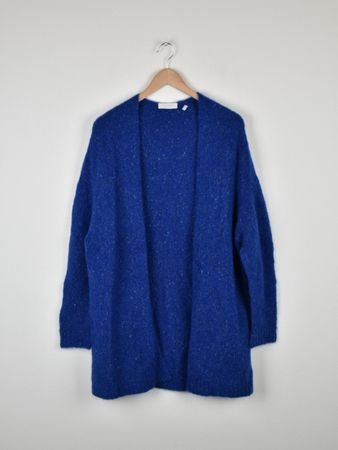 Rich & Royal Strickjacke, blau, Gr.M, neuwertig