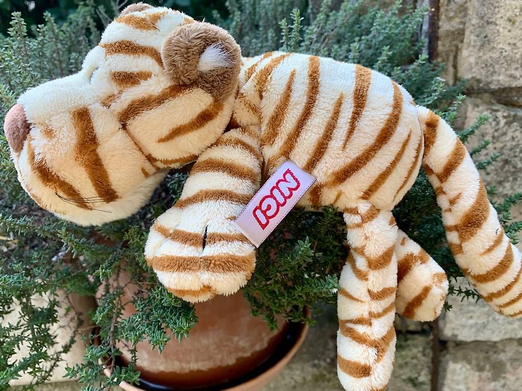 Nici Giocattoli: Peluche tigre clair et doux NICI – Nuovo (secondo la descrizione) da Martigny venduto da only__you 4