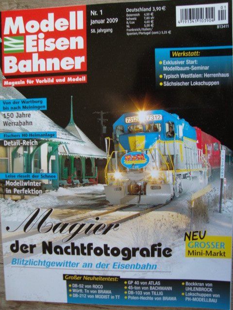 Riviste & Magazine: Modelleisenbahner Nr. 1 Januar 2009 – Nuovo (secondo la descrizione) da Thun venduto da Abigboss