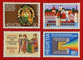 WERBEMARKEN SATZ 603-606 1978** POSTFRISCH