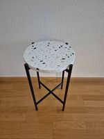 Beistelltisch Pflanzentisch mit Terrazzoplatte wie NEU!