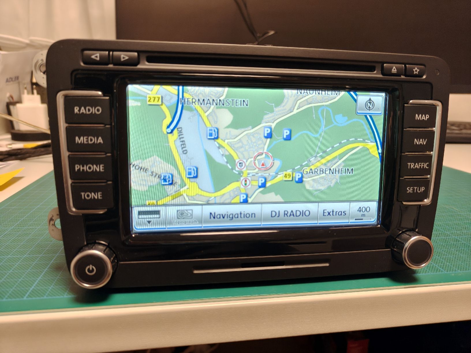 Navigationsgeräte: RNS 510 VW Navigation mit DAB+ – Gebraucht aus Niederuzwil von Byte0Bit1 2