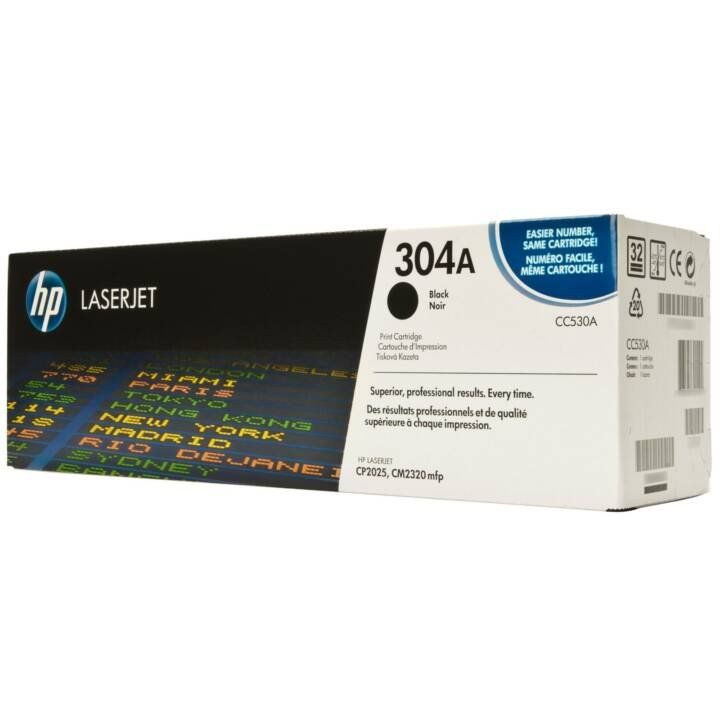 Hewlett Packard Cartucce per stampanti & toner: Hp-304a-cc530a Black – Nuovo e nell'imballaggio originale da Ecublens VD venduto da Netfinity
