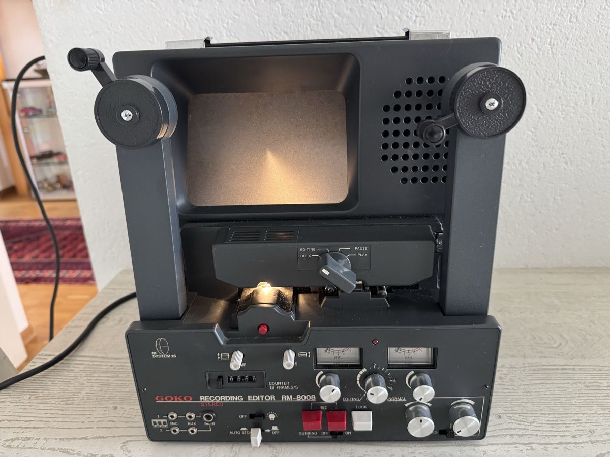Home Cinema: Goko rm8008 super 8 recording editor – Difettoso da Zunzgen venduto da milesdavis76 3