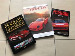 3 exclusive FERRARI Bücher Hardcover deutsch
