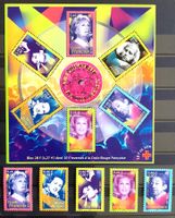 2002 Frankreich Sänger - Rotes Kreuz Satz ** + Block 26 **