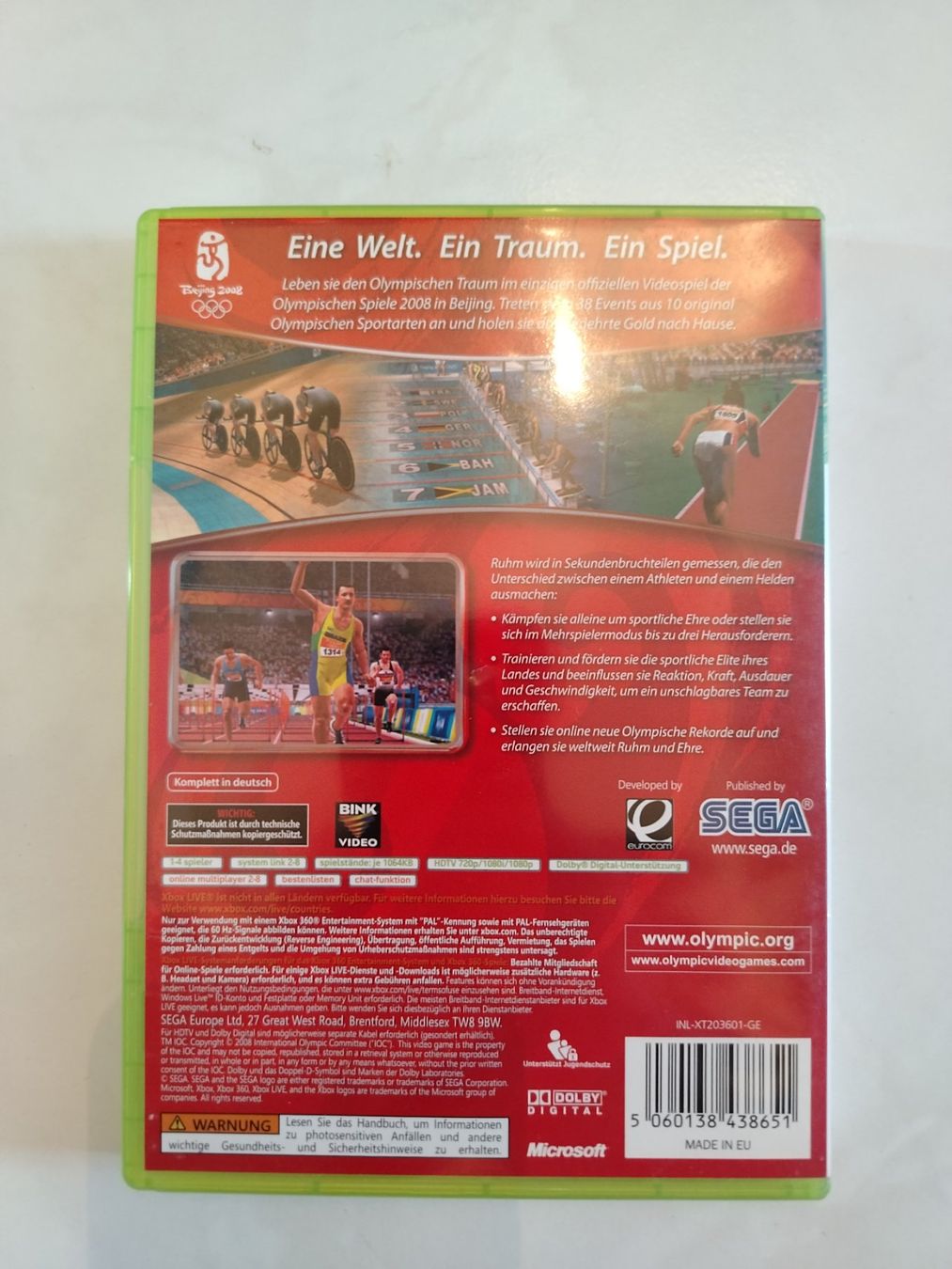 Giochi: Beijing 2008 Xbox 360 Spiel – Usato da Sissach venduto da ruminative 3