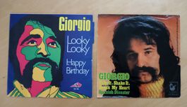 GIORGIO - 2 VINYL SINGLES (VG-/G)