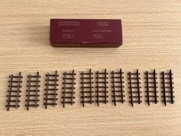 Bemo 4204 000 10x Gerades Gleis H0m OVP NEU
