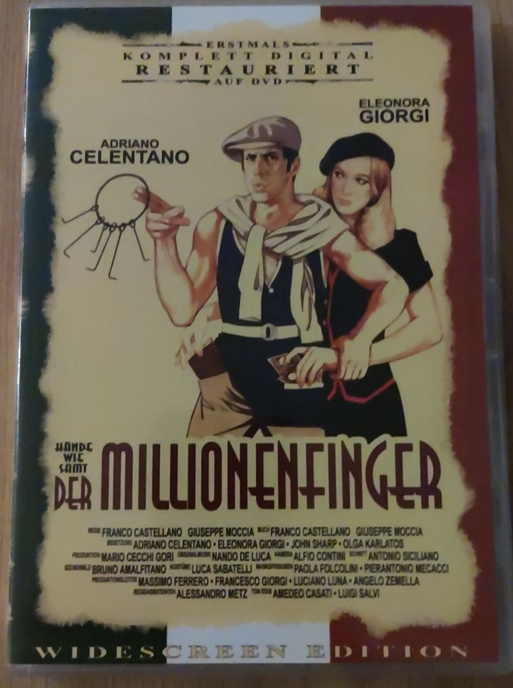 Tutti i DVDs: Der Millionenfinger - mit Adriano Celentano (DVD) – Usato da Oberembrach venduto da giu_7ksd