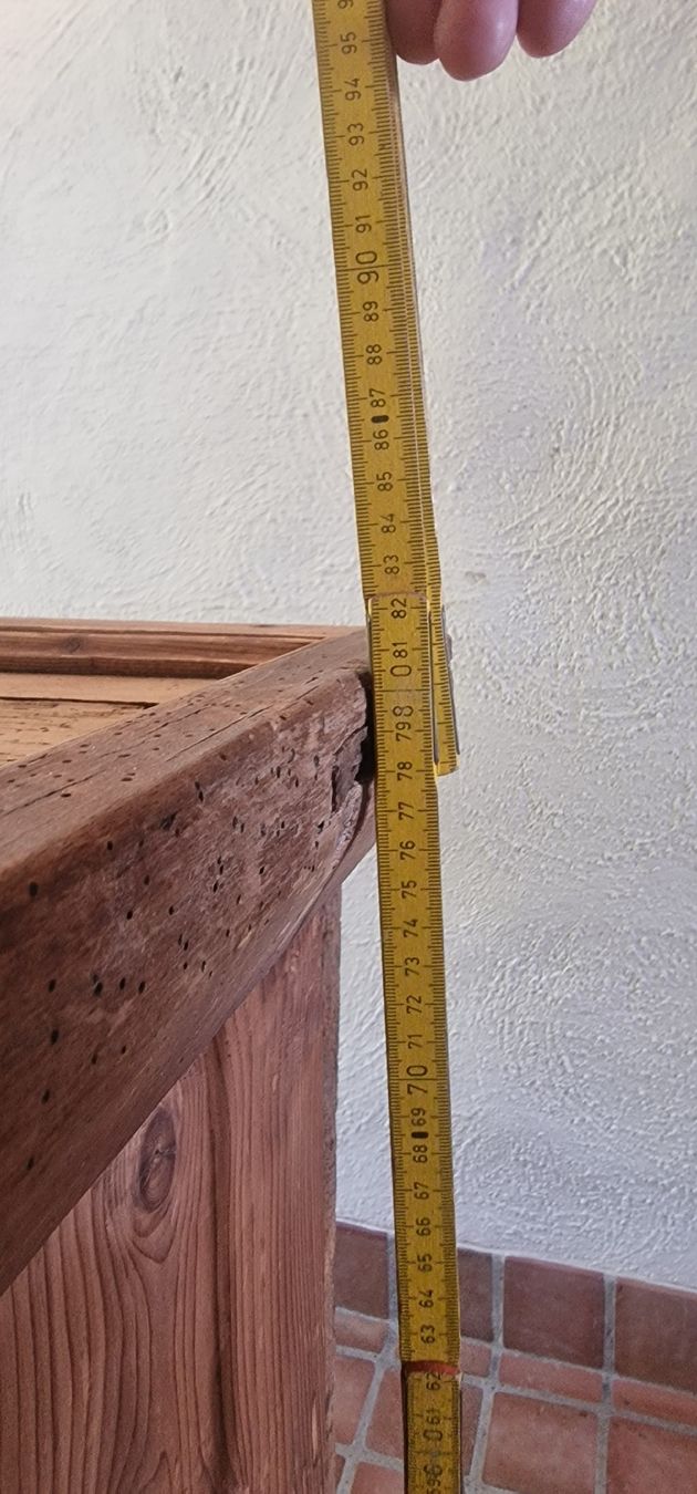 Cassapanche: Antike Holztruhe, restauriert – Usato da Goldingen venduto da yan_68cc 6