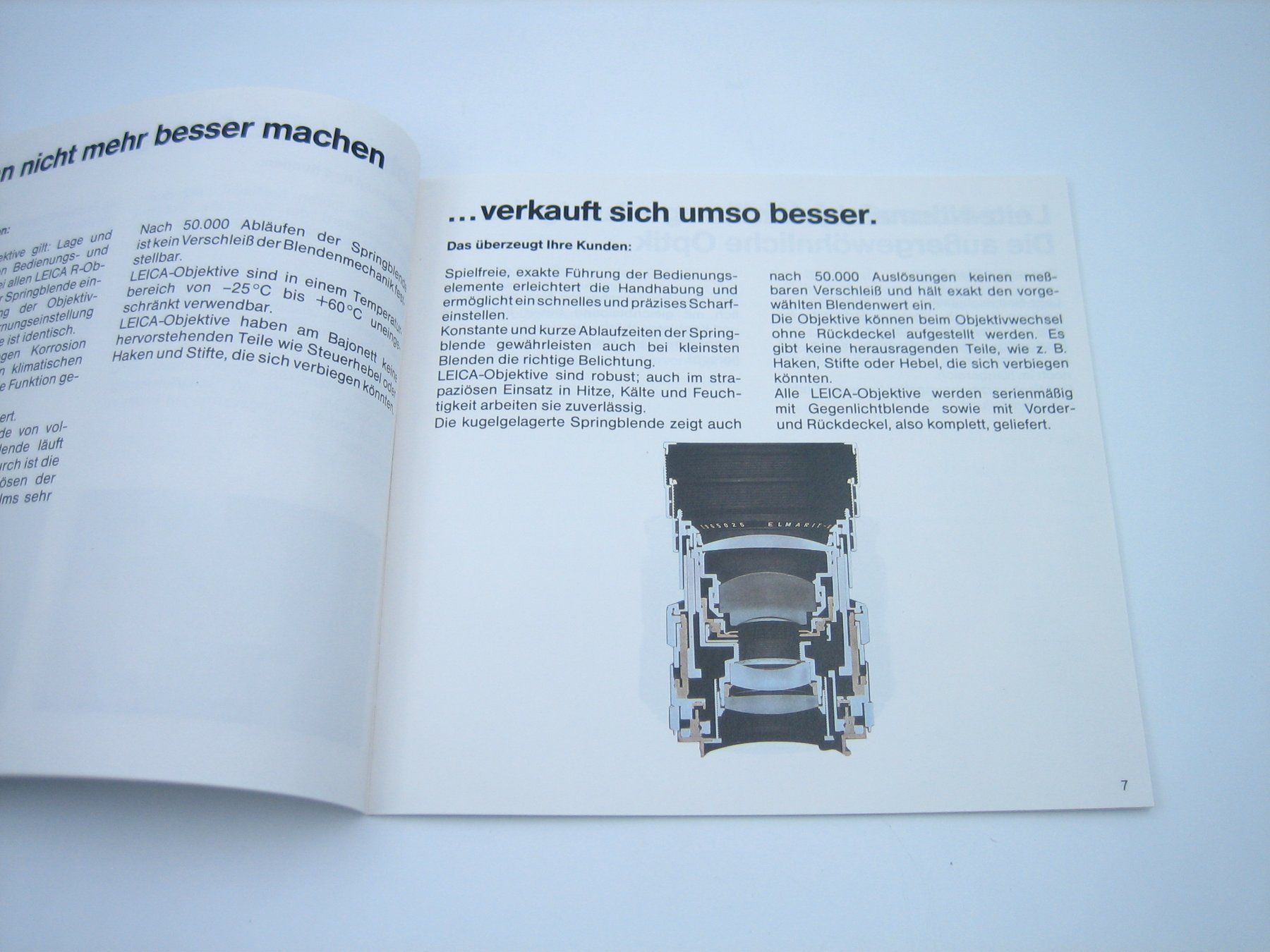 Leica Documenti: Leica R-Objektive alter Prospekt/Katalog – Usato da Zürich venduto da Tomi118 2