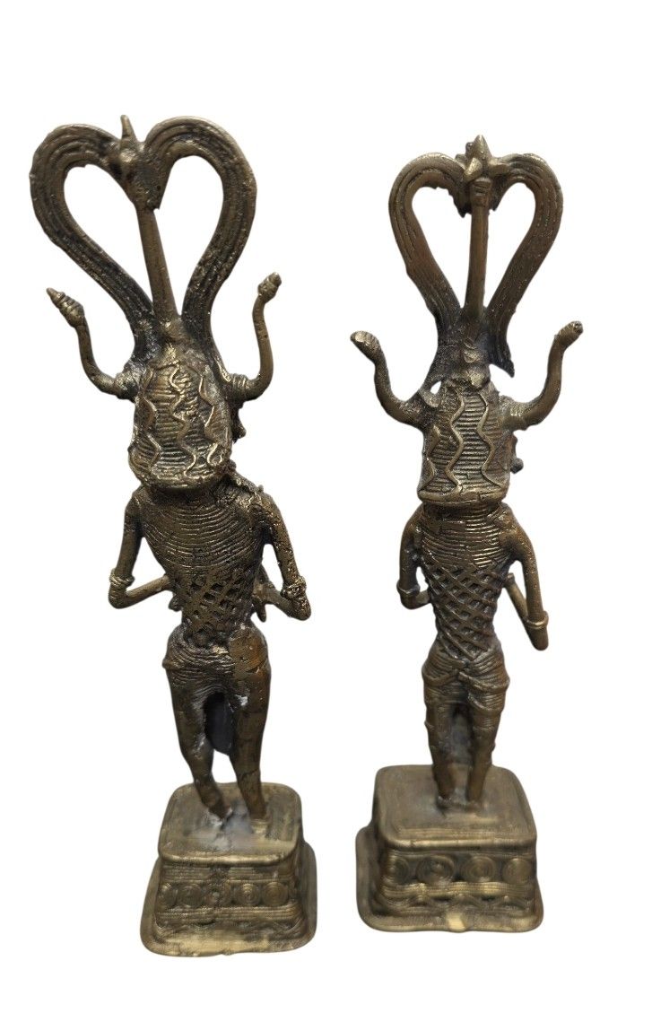 Figurines: estatuettes indo en bronze – D'occasion à Vernier par 19pigments 2