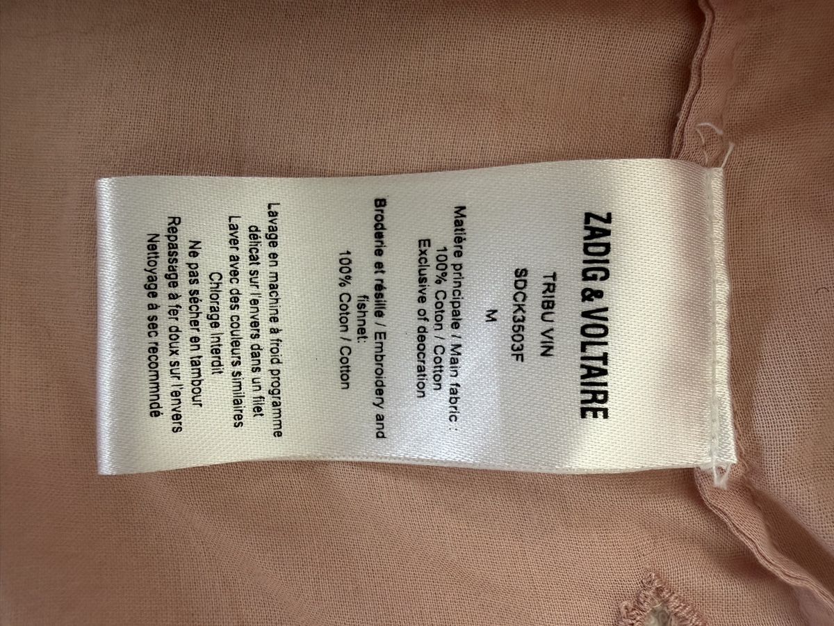 Zadig & Voltaire Tops: Zadig & Voltaire Bluse Taffetas hellrosa Grösse M – Neu (gemäss Beschreibung) aus Zürich von adams-eddie 5