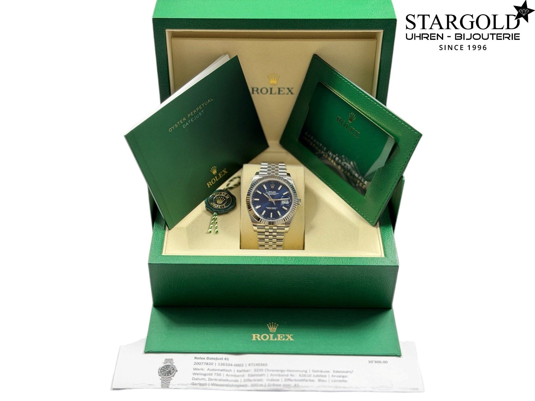Rolex Orologi: Rolex Datejust 41 - 126334 – Usato da Zürich venduto da Stargold-Uhren 1