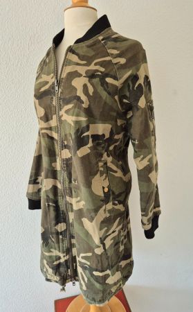 MANTEL JACKE 36 S CAMOUFLAGE MILK COPENHAGEN TOP ZU JEANS