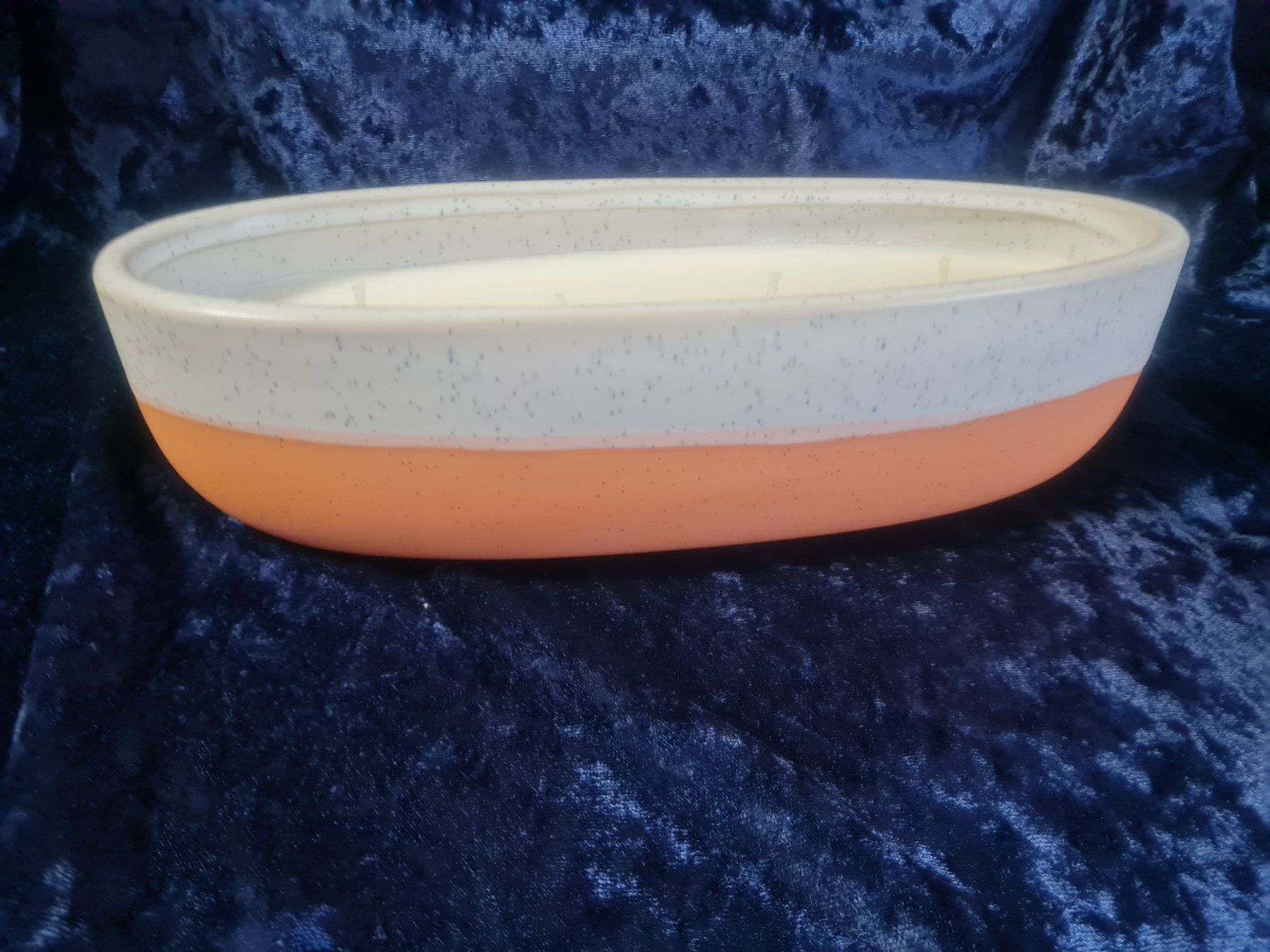 Partylite Bougies: PartyLite - 4-Docht-Glas Pfirsich-Honig-Zitronella – Neuf avec emballage d'origine à Othmarsingen par Kleibai 1