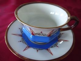Sammler Kaffeetasse mit Untertasse, Vintage super Zustand