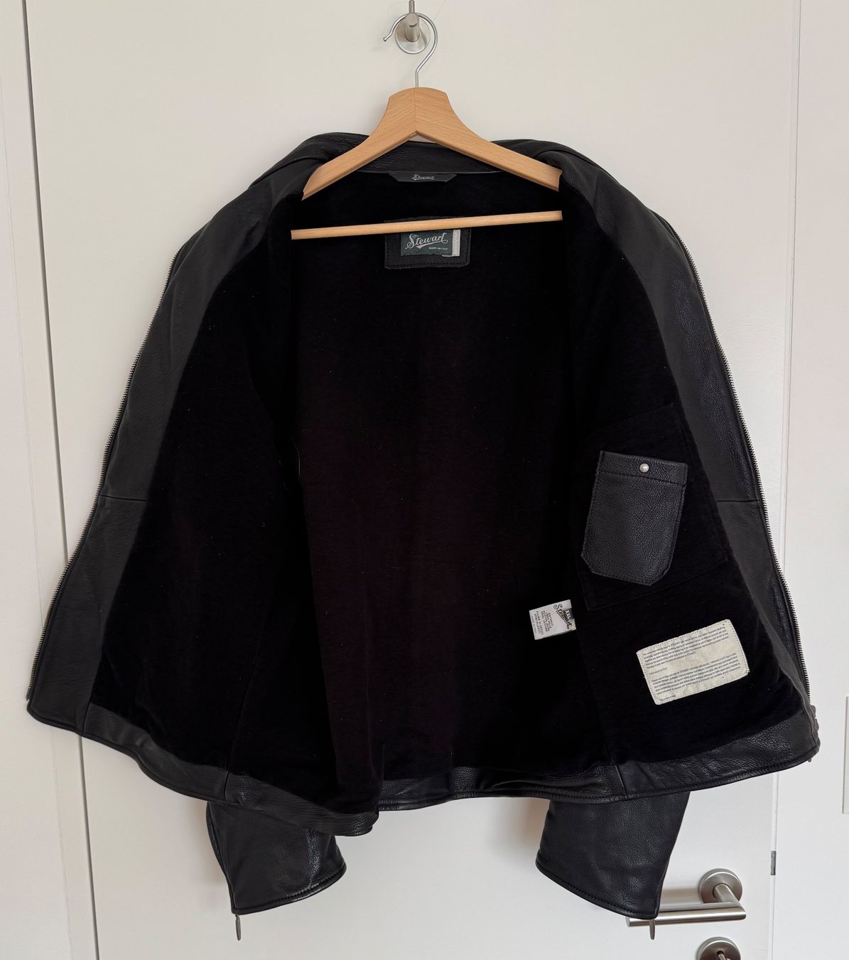 Stewart Giacche: Stewart Herrenlederjacke schwarz – Usato da Kloten venduto da mybestbrands 2