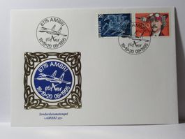 Brief , Sonderdatumsstempel  >> AMBRI  95  <<