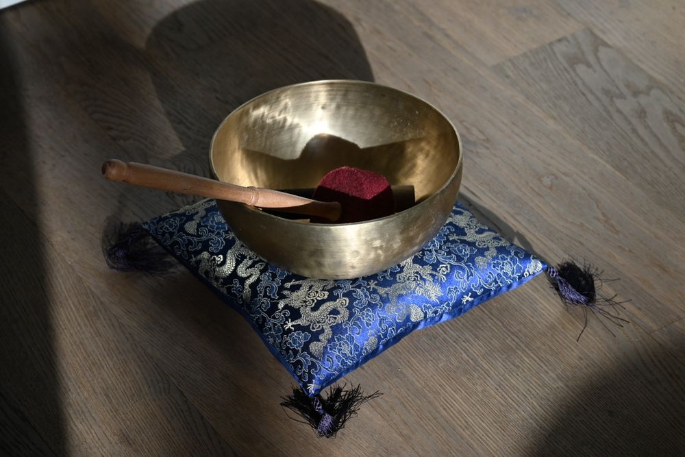 Tibetische Klangschale / Tibetan Singing Bowl 22cm Kaufen auf Ricardo